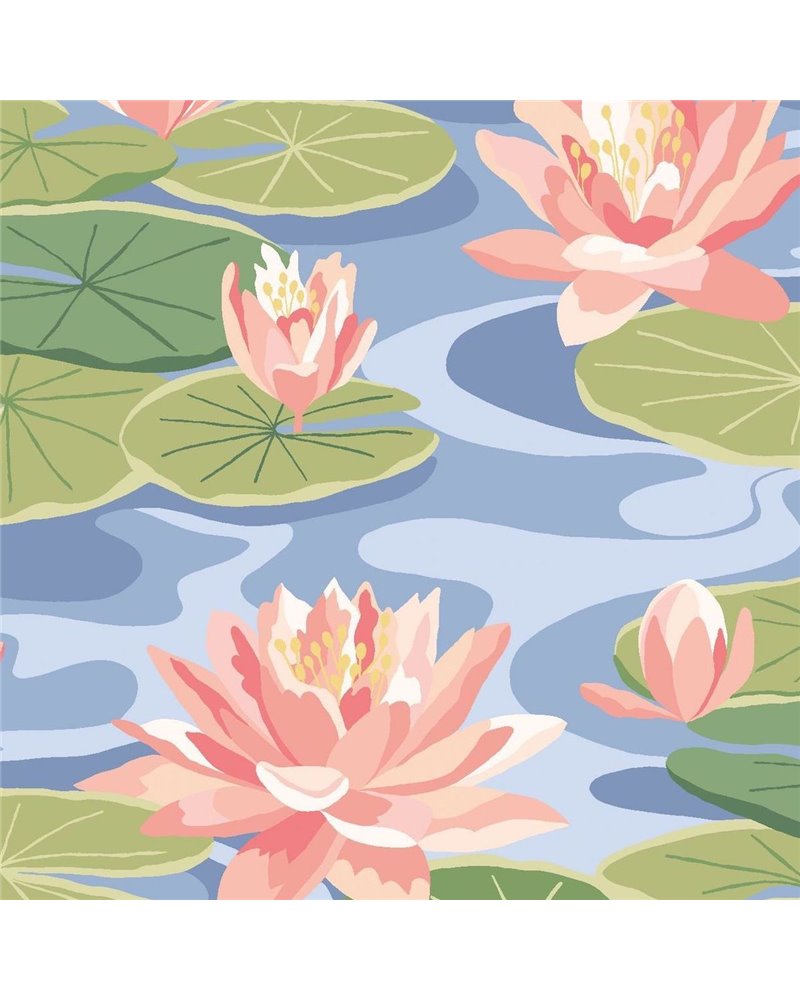 Waterlily Cornflower IKA50103W Waterlily Cornflower IKA50103W