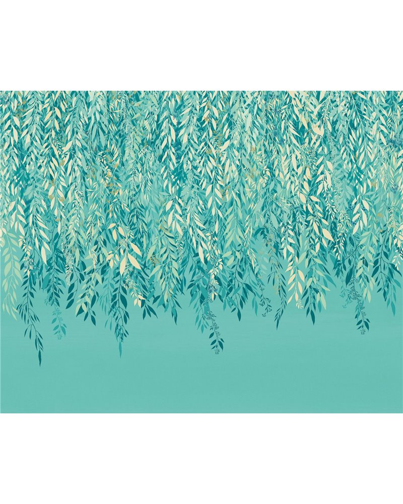 Cascading Willow Turquoise IKA50138M Cascading Willow Turquoise IKA50138M