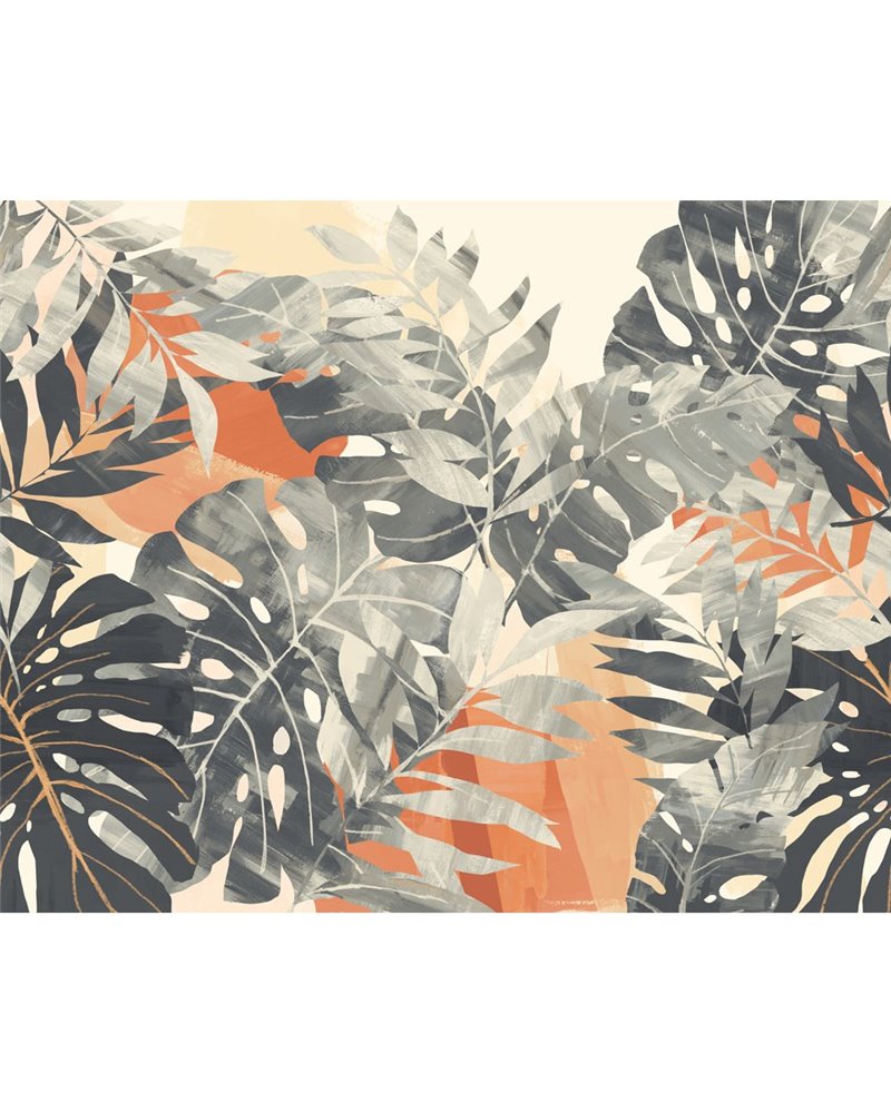 Textured Palm Stone & Apricot ICN50120M Textured Palm Stone & Apricot ICN50120M
