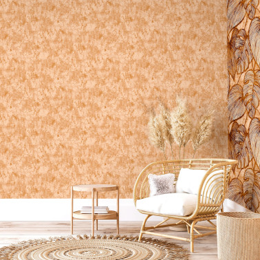 Monstera Plain Peach 26946