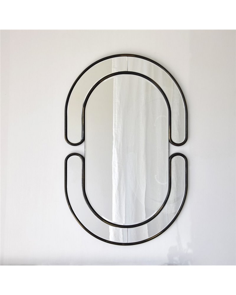 ESPEJO DECORATIVO OVAL REF. 34GF22018 ESPEJO DECORATIVO OVAL REF. 34GF22018
