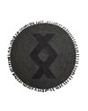 TAPETE 200X200 JUTA PRETA REF.-82017-00
