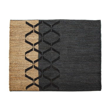 TAPPETO 200X250 JUTA NERO/NATURALE RIF.-82002-00