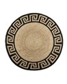 TAPPETO 250X1X250 JUTA NATURALBLACK RIF.-80928-00