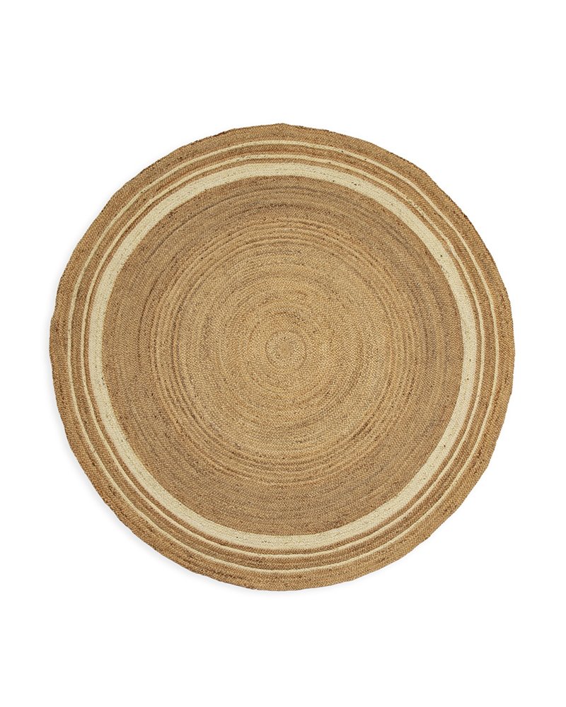 TAPPETO 250X250 JUTA NATURALE/BIANCO RIF.-80939-00 TAPPETO 250X250 JUTA NATURALE/BIANCO RIF.-80939-00