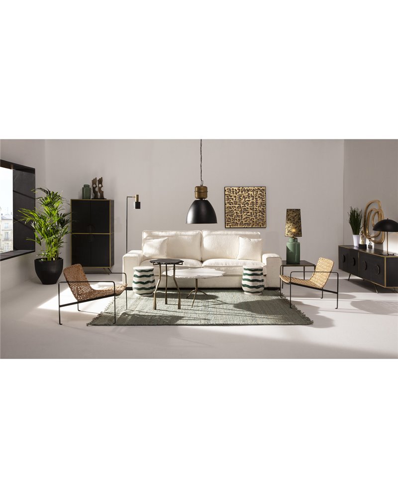 TAPETE 150X1X200 CINZENTO JUTA REF.-80930-00