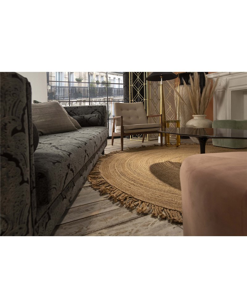 TAPIS 250X1X250 JUTE NATUREL REF.-80927-00