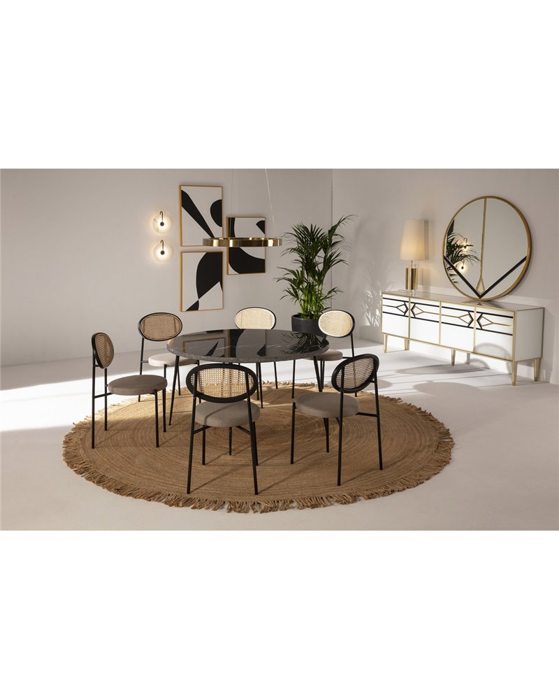 TAPIS 250X1X250 JUTE NATUREL REF.-80927-00