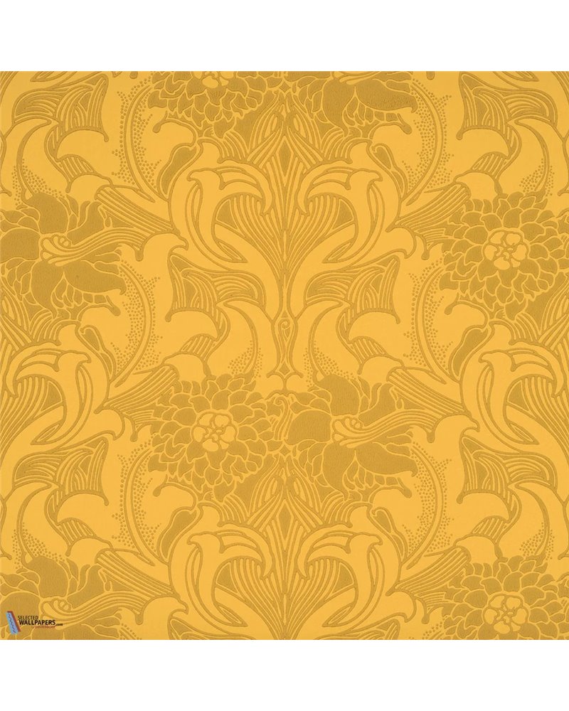 Dahlia Scroll Giallo 0263DAGIALL Dahlia Scroll Giallo 0263DAGIALL