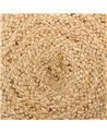 ALFOMBRA NATURAL YUTE DECORACIÓN 180 X 180 X 1 CM REF.-106830