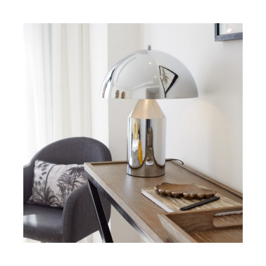 CHROME METAL LAMP REF.MUSH 1