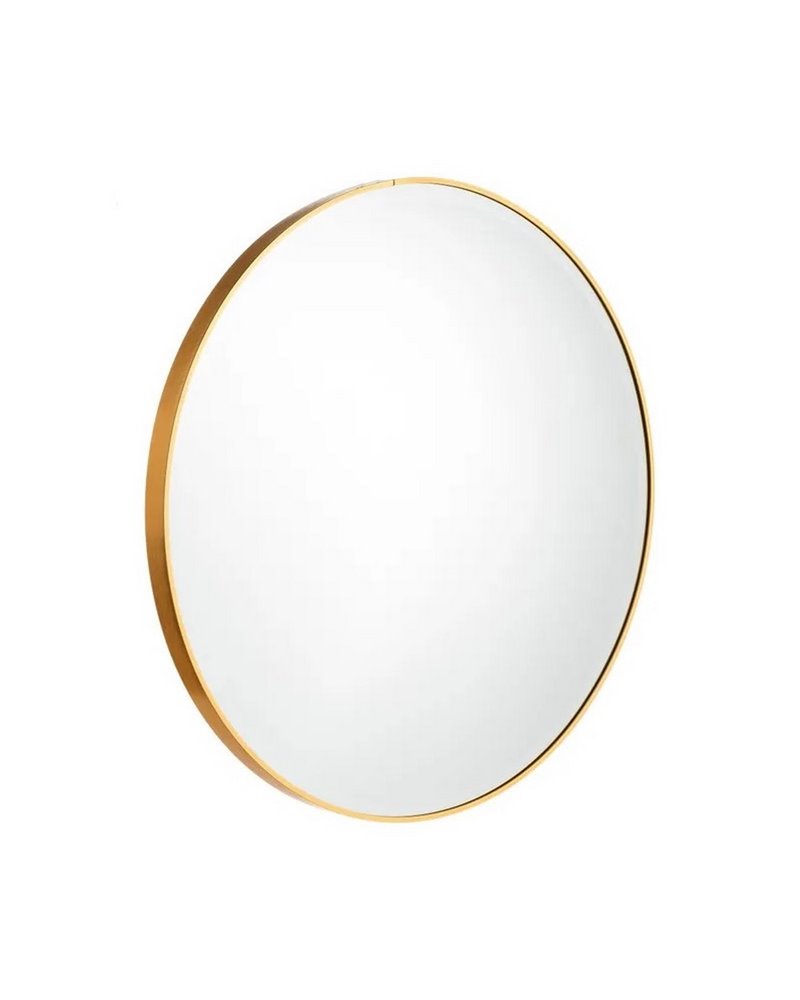 ESPEJO ORO ALUMINIO-CRISTAL DECORACIÓN 100 X 4 X 100 CM R-121542 ESPEJO ORO ALUMINIO-CRISTAL DECORACIÓN 100 X 4 X 100 CM R-121542