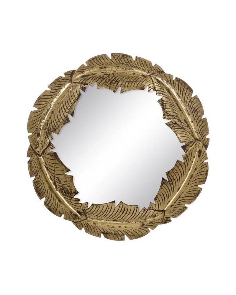 ESPEJO ORO DM DECORACIÓN 76 X 3 X 76 CM R-607991 ESPEJO ORO DM DECORACIÓN 76 X 3 X 76 CM R-607991