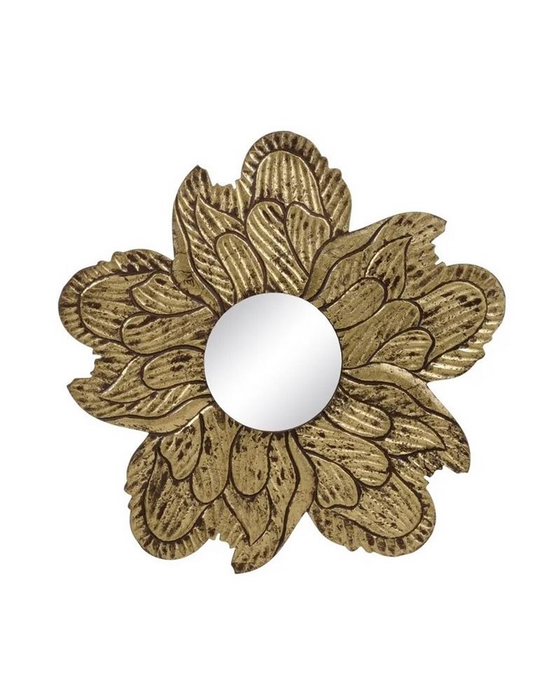 ESPEJO ORO DM DECORACIÓN 80 X 1,75 X 80 CM R-607997 ESPEJO ORO DM DECORACIÓN 80 X 1,75 X 80 CM R-607997