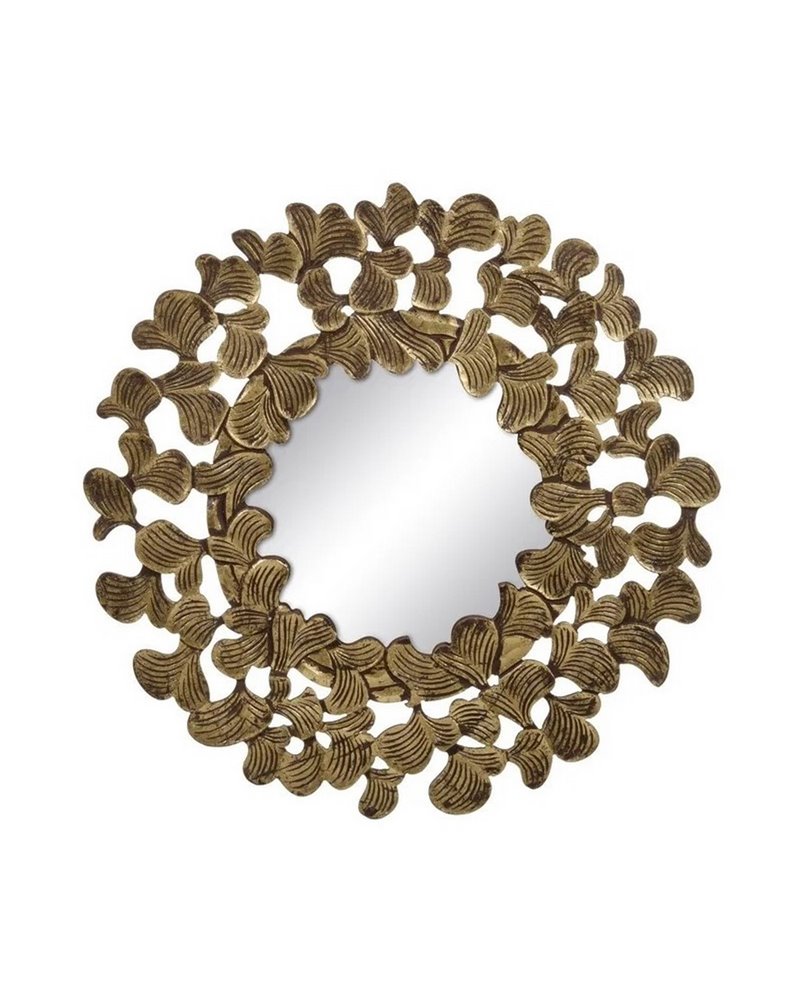 ESPEJO ORO DM DECORACIÓN 90 X 3 X 90 CM R-607989 ESPEJO ORO DM DECORACIÓN 90 X 3 X 90 CM R-607989