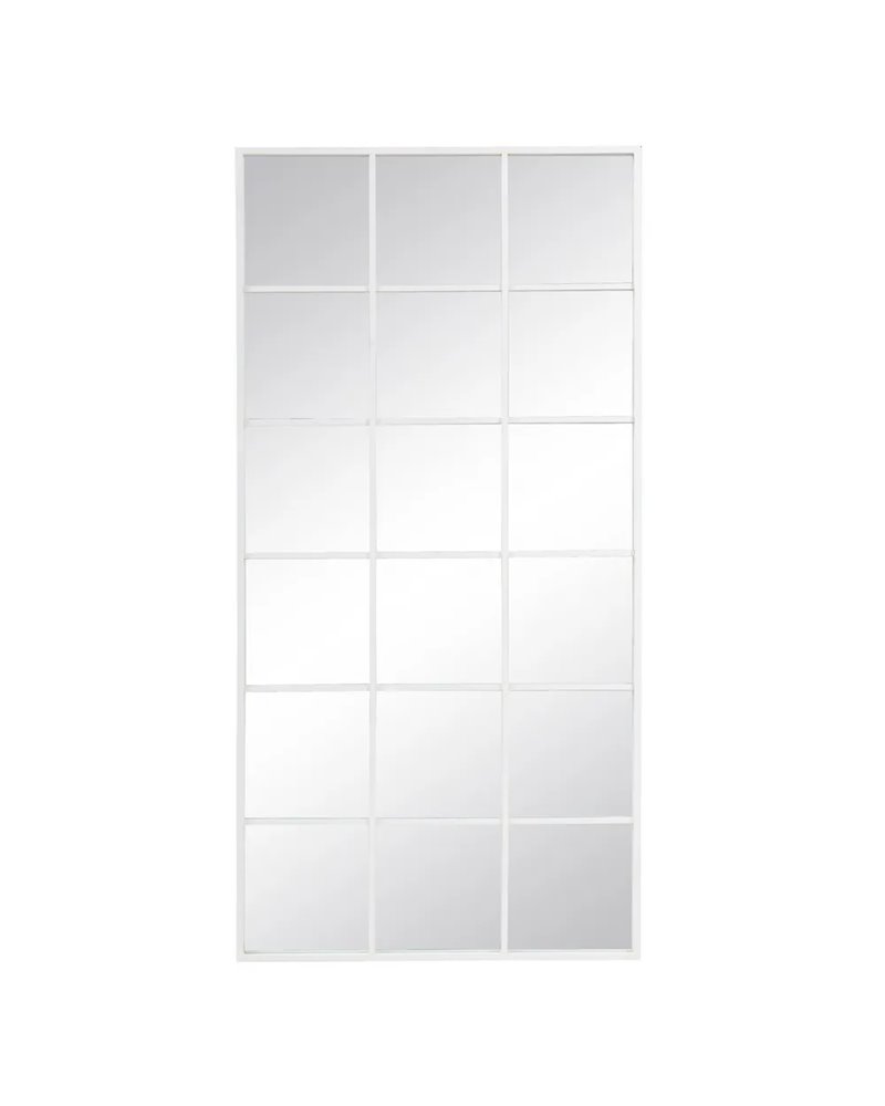ESPEJO VENTANA BLANCO METAL-CRISTAL 90 X 3 X 180 CM R-605277 ESPEJO VENTANA BLANCO METAL-CRISTAL 90 X 3 X 180 CM R-605277