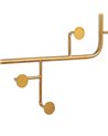 ESPEJO PERCHERO ORO METAL DECORACIÓN 76 X 6 X 104 CM R-603114