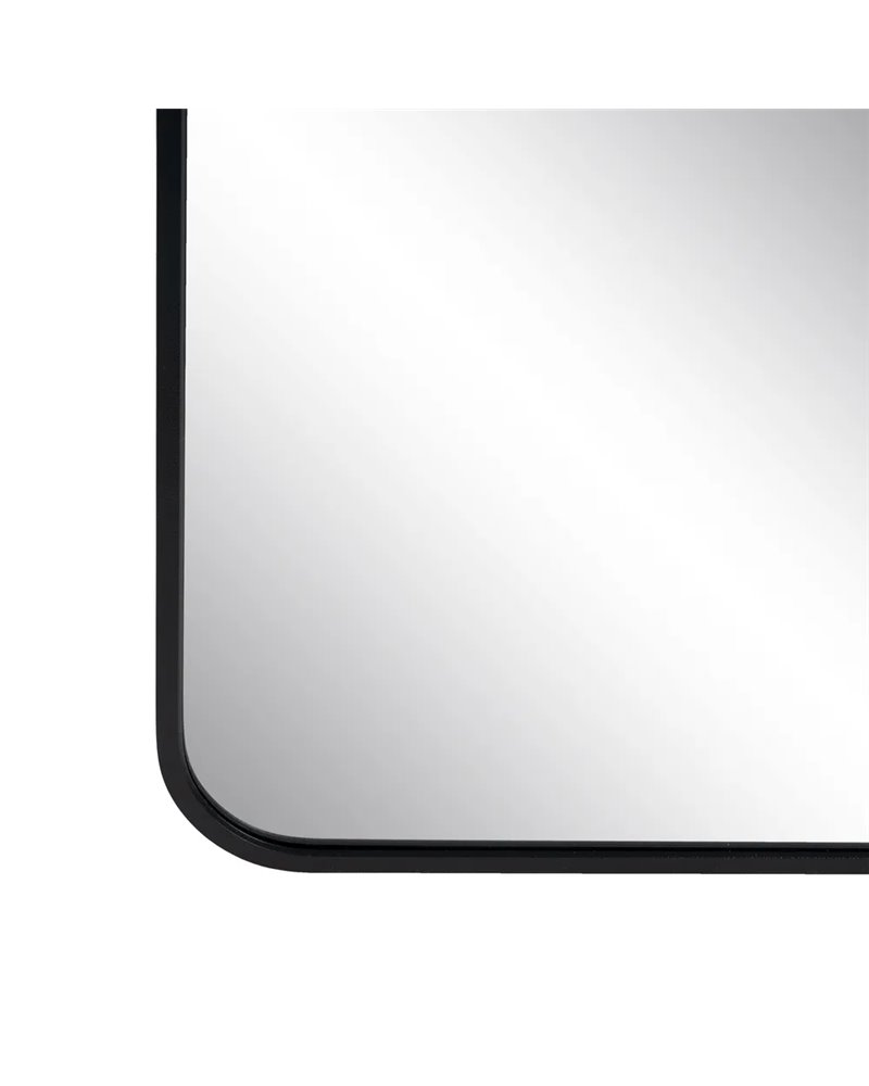 ESPEJO VESTIDOR NEGRO ALUMINIO-CRISTAL 56 X 3 X 165 CM R-608827