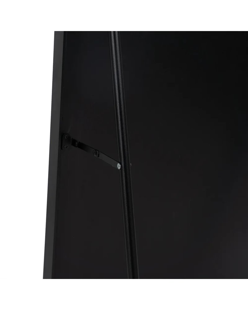 ESPEJO VESTIDOR NEGRO ALUMINIO-CRISTAL 56 X 3 X 165 CM R-608827