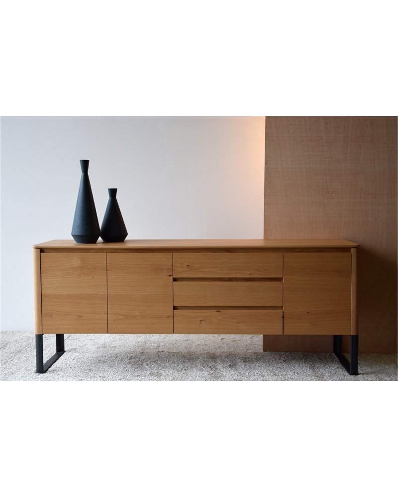 APARADOR ROBLE NATURAL MATEACERO NEGRO REF. 34H255RN APARADOR ROBLE NATURAL MATEACERO NEGRO REF. 34H255RN