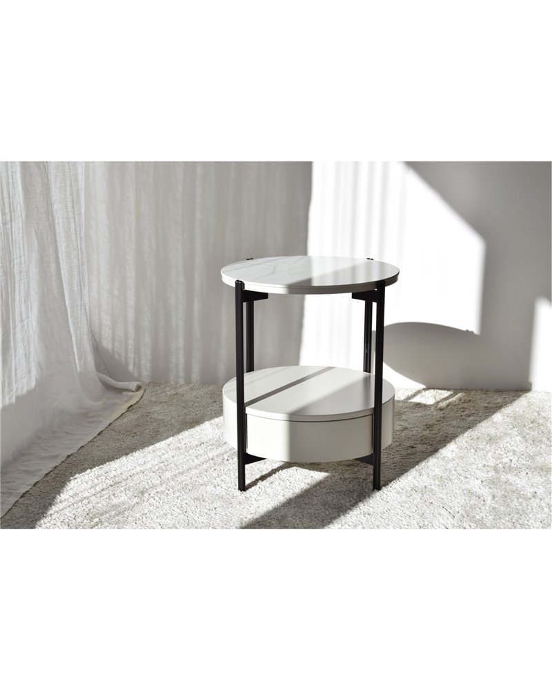 MESA AUXILIAR N16 MARMOL CERAMICO BL REF. 34AD23116B MESA AUXILIAR N16 MARMOL CERAMICO BL REF. 34AD23116B