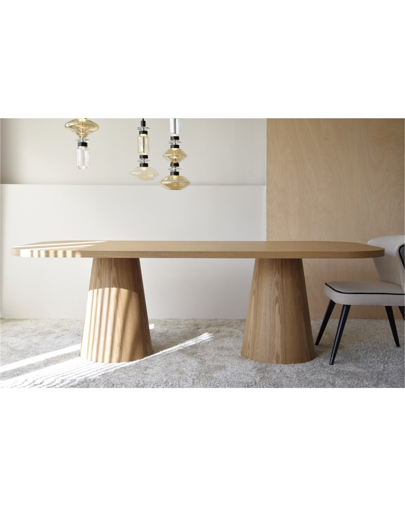 MESA COMEDOR DOLMEN FRESNO NATURAL REF. 34AC22526 MESA COMEDOR DOLMEN FRESNO NATURAL REF. 34AC22526