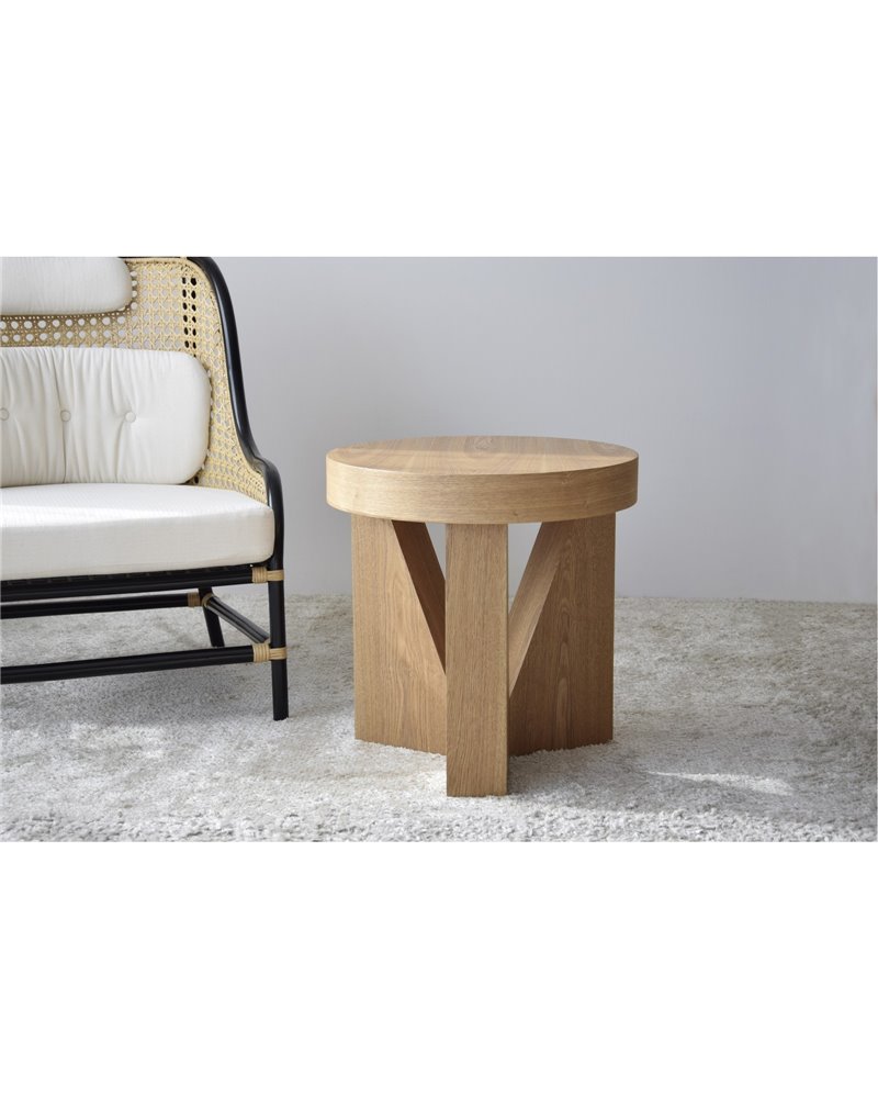 MESA AUXILIAR MOCCA FRESNO NATURAL REF. 34AC22533M MESA AUXILIAR MOCCA FRESNO NATURAL REF. 34AC22533M