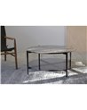 MESA CENTRO N53METALCERAMICO VIDRIO REF. 34AD2153