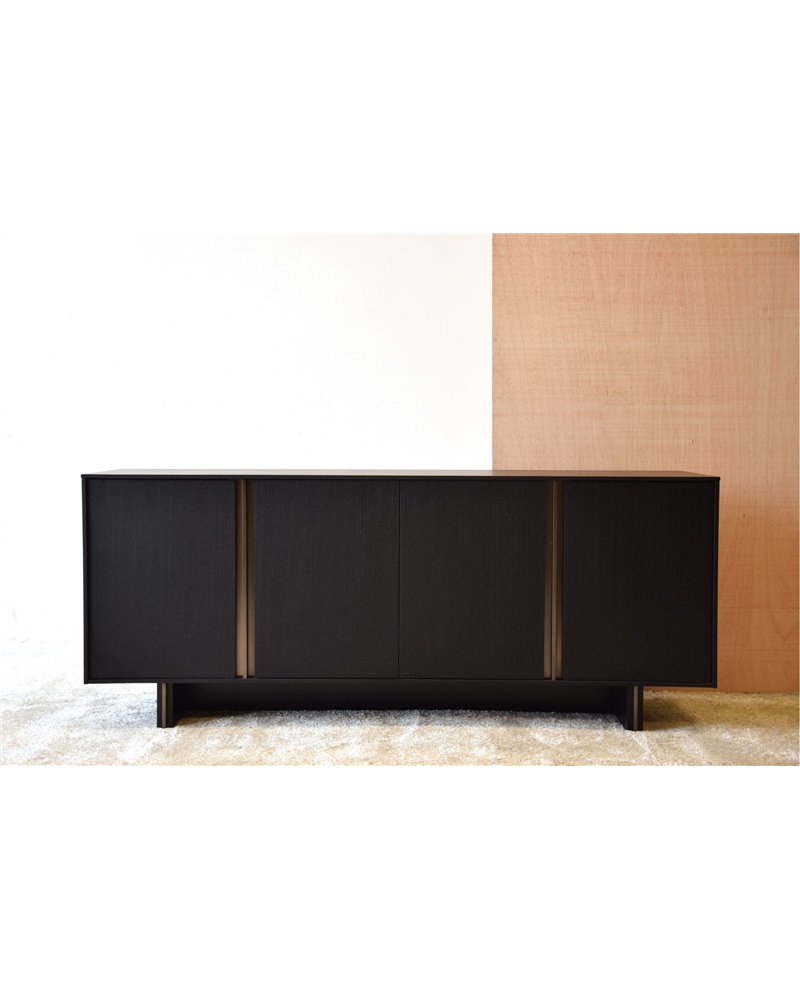 APARADOR ROBLE NEGRO MATEORO ENVEJECIDO REF. 34H300