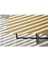 MESA CENTRO FRESNO NATURAL NEGRO REF. 34AC20850M