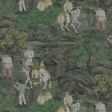 Toile de Tibet Moss 97692