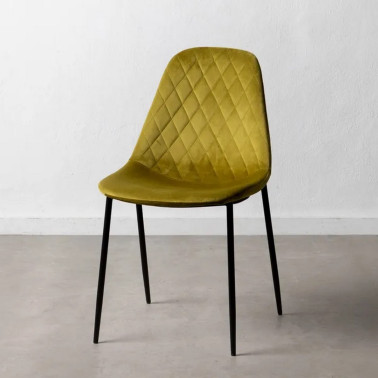 GREEN FABRIC-METAL LOUNGE...