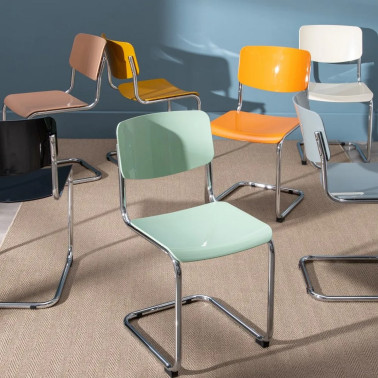 SILLA BLANCO ROTO METAL/ABS...