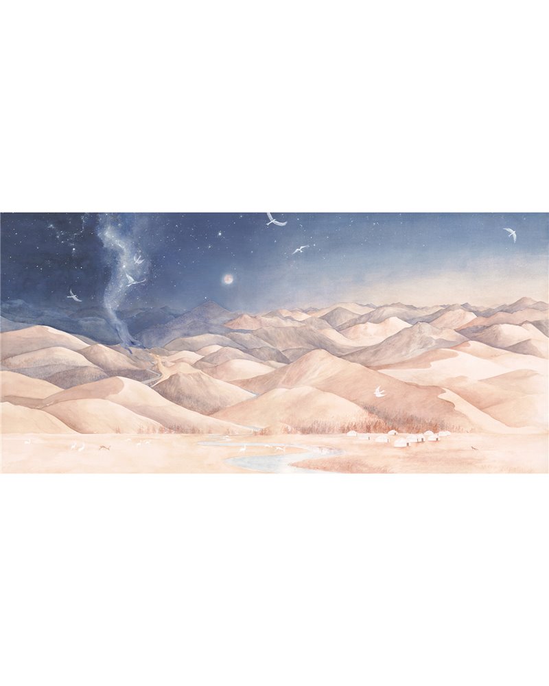 Loup Bleu Biche Fauve DOM804 Loup Bleu Biche Fauve DOM804
