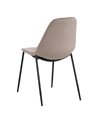 SILLA GRIS TEJIDO-METAL SALÓN 46 X 51 X 83,50 CM REF.601306