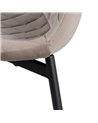 SILLA CHAMPÁN DM-METAL 44 X 55 X 86 CM REF.605225
