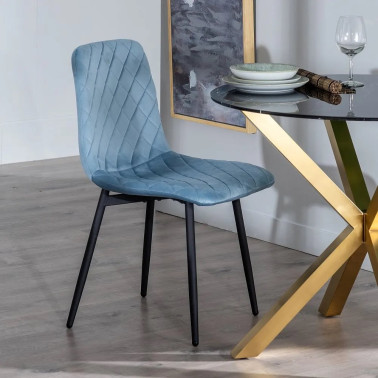 CHAISE BLEU GLACIER...