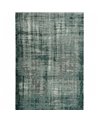 ANTIK CHENILLE GRUNGE TEPPICH SMARAGD