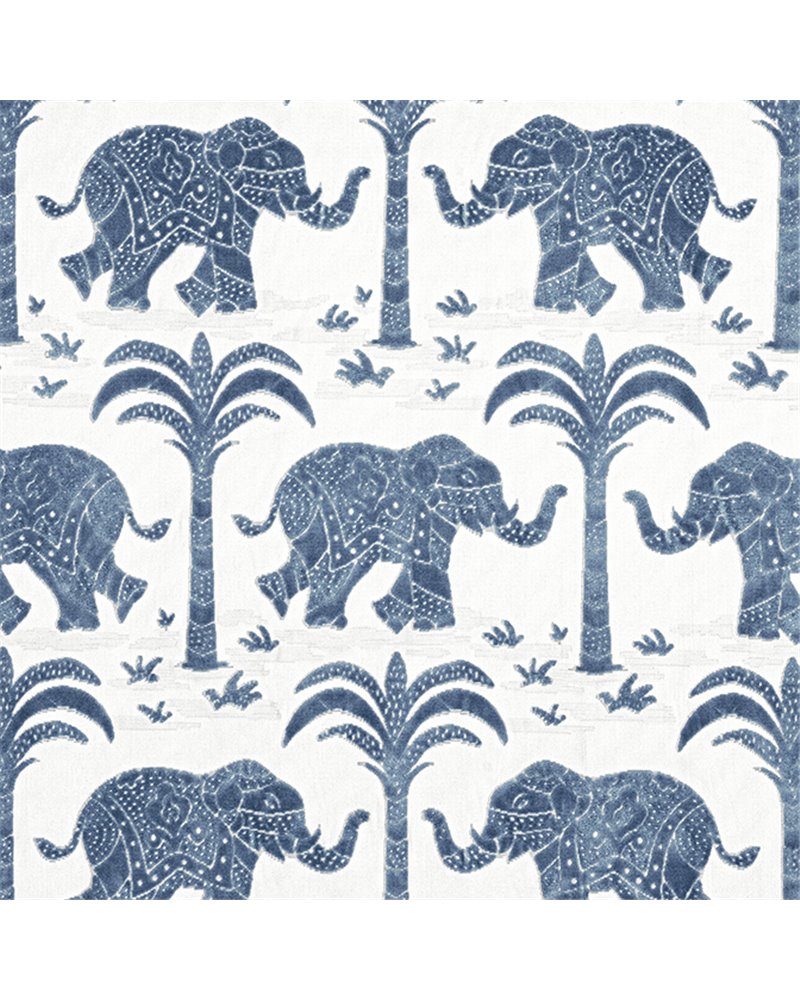 Elephant Velvet Navy W716200 Elephant Velvet Navy W716200