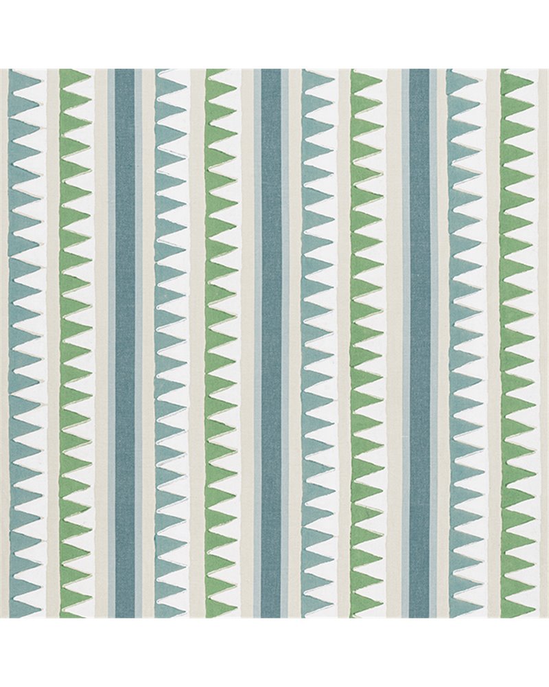 Lomita Stripe Green and Blue F916236 Lomita Stripe Green and Blue F916236