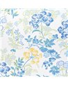 Spring Garden Blue and White F914336
