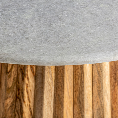 TABLE BASSE EN BOIS PLISSÉ...