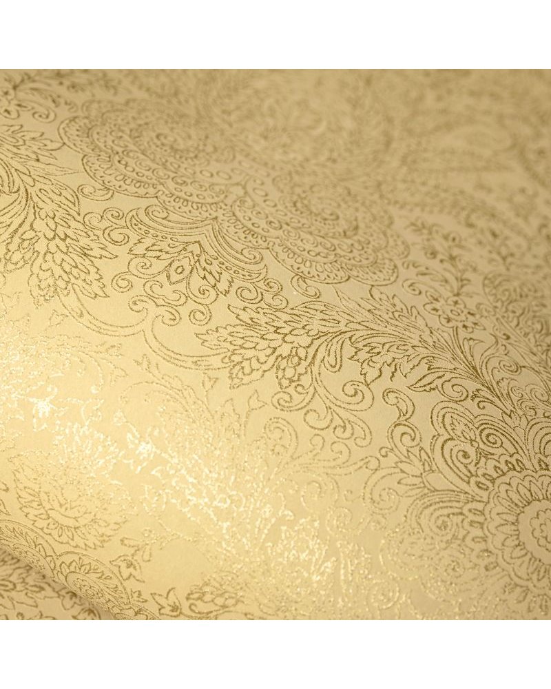 Brocade Ochre 65186