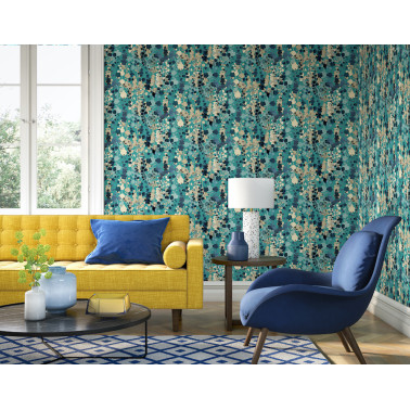 Blossom Teal Natural JRD50125W