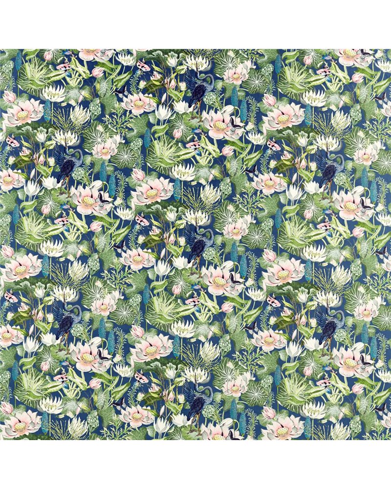 Waterlily Midnight Velvet F1591-02 Waterlily Midnight Velvet F1591-02