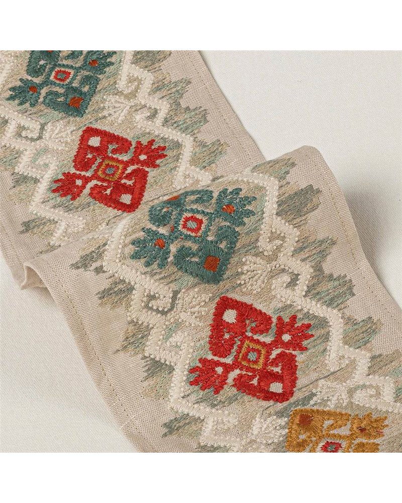 Corin Braid Tomato Teal 05450-03 Corin Braid Tomato Teal 05450-03