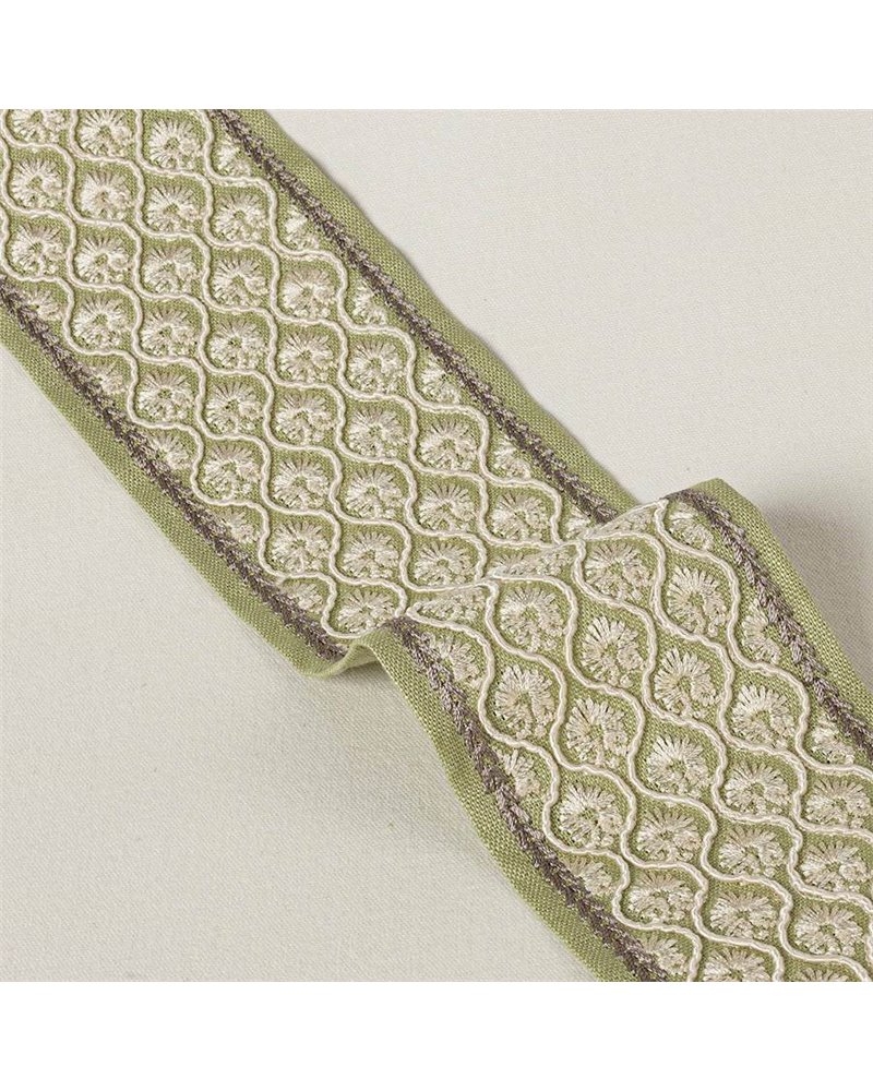 Andorra Braid Leaf Green 05457-02 Andorra Braid Leaf Green 05457-02