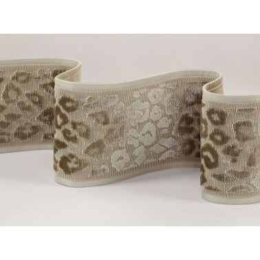 Leopard Velvet Braid Luna T115-03