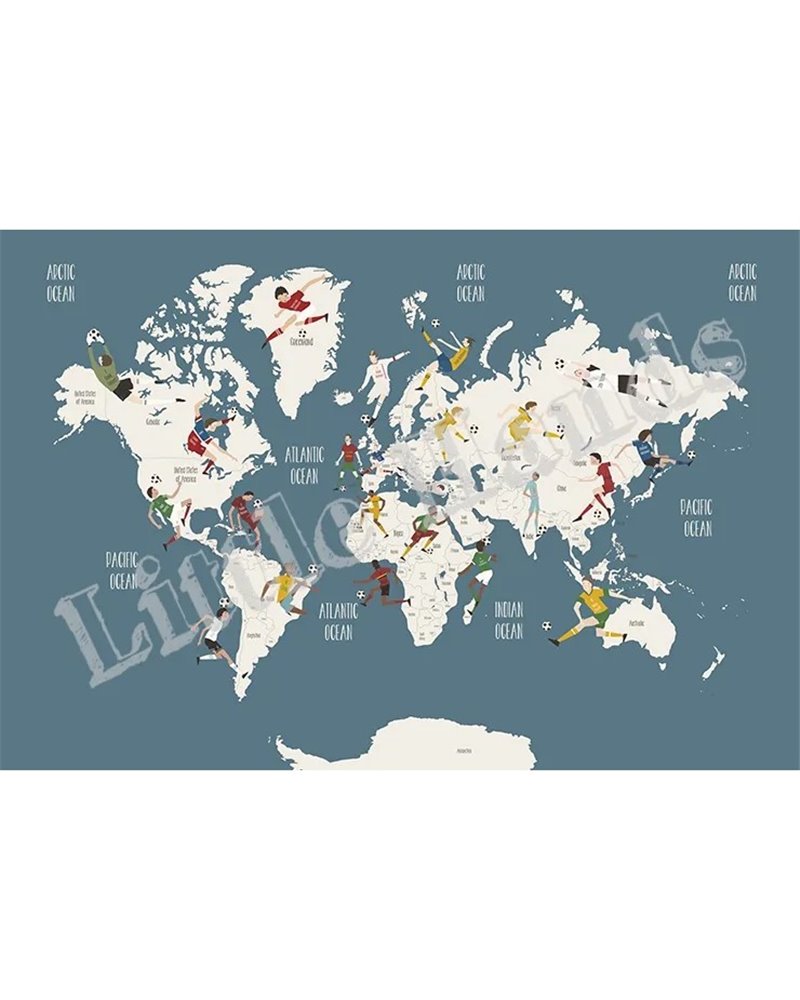 Football World Map Football World Map