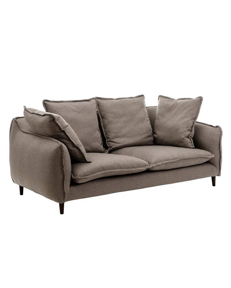 SOFÁ 3 PLAZAS GRIS-NEGRO 225 X 104 X 87 CM REF.121931 SOFÁ 3 PLAZAS GRIS-NEGRO 225 X 104 X 87 CM REF.121931